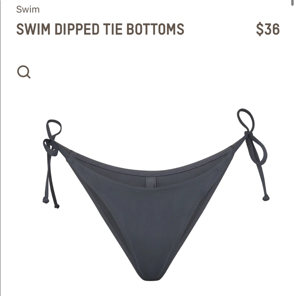 SKIMS Swim Dipped Tie Bottoms